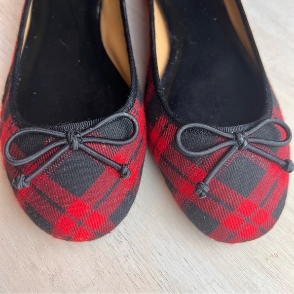 Talbots Jilly Buffalo Plaid ballet flats - Picture 2 of 13